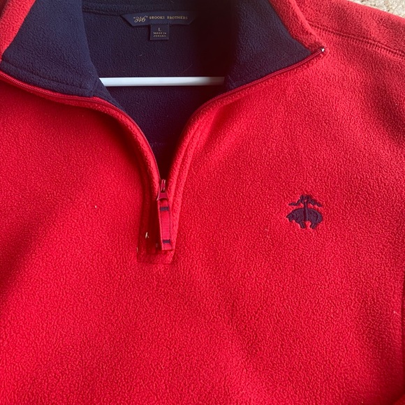 Brooks Brothers fleece pullover - Picture 3 of 4